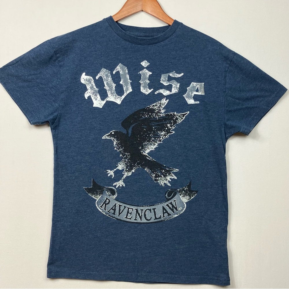 📦KIDS Universal Navy Blue 'Wise' Ravenclaw Graphic Tee *DISCOUNT SHIPPING